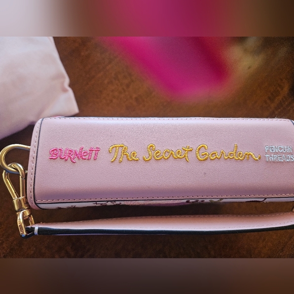 Kate Spade Storyteller Secret Garden Embroidered 3d Book Crossbody - Picture 2 of 5